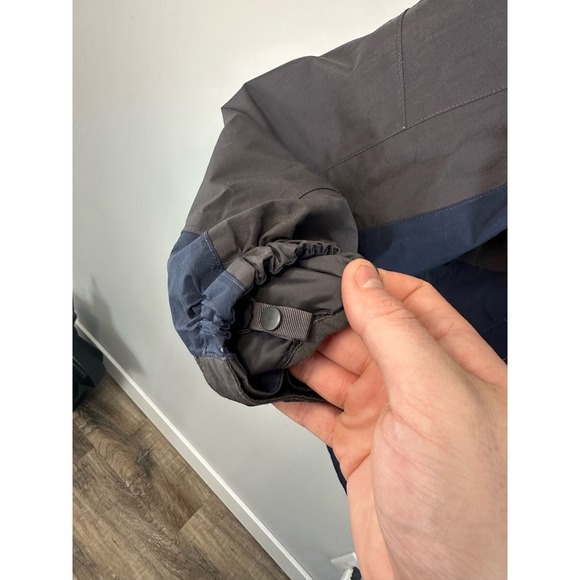 North Face Hyvent 3 in 1 Jacket Blue Grey Removable Puffer Size Large Mens - Picture 12 of 15